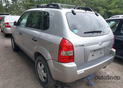 2006 Hyundai Tucson Gl from USA, damaged, VIN KM8JM12B56U289810